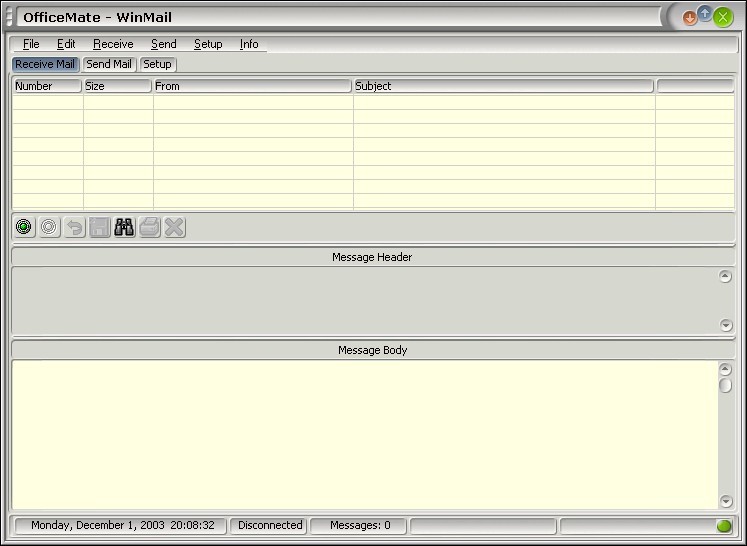 WinMail Screenshot
